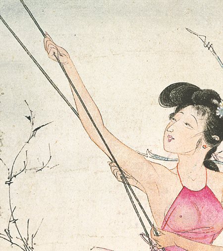 亳州-胡也佛的仕女画和最知名的金瓶梅秘戏图